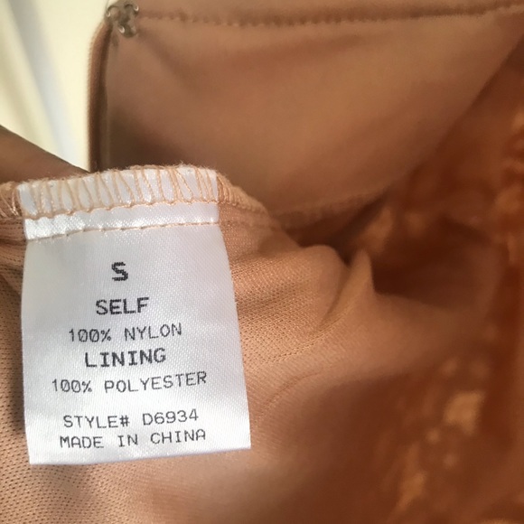 Hommage from LosAngeles Sexy Fitted Dress: Size-S - Picture 3 of 5